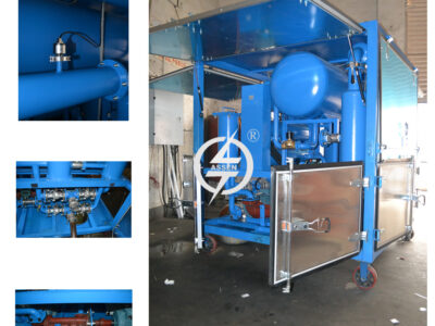 DVTP High Vacuum Transformer Oil Purification Machine, Vacuum Dehydration Oil Purification System, Distribution Transformer Oil Filtration Plant